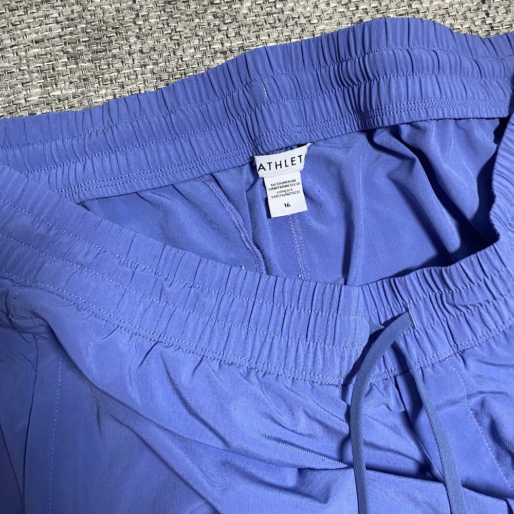 Periwinkle Athleta capris - Picture 4 of 8